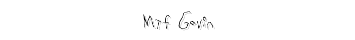 MTF%20Gavin font