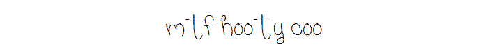 MTF%20Hooty%20Coo font