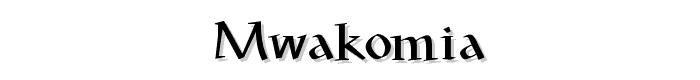 MWaKomia font