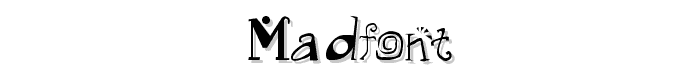 Madfont font