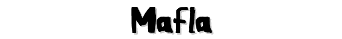 Mafla font