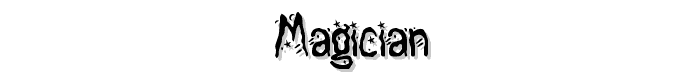 Magician font