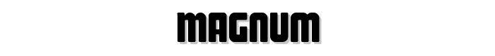 Magnum font