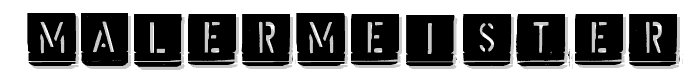 Malermeister font