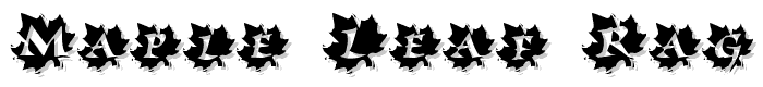 Maple%20Leaf%20Rag font