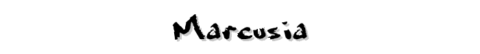 Marcusia font