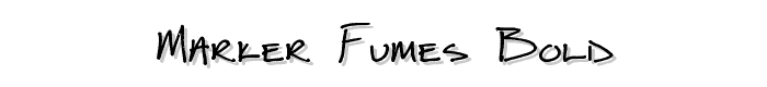 Marker%20Fumes%20Bold font