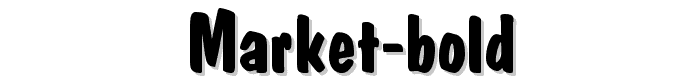 Market Bold police
