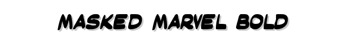 Masked Marvel Bold font
