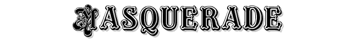 Masquerade font