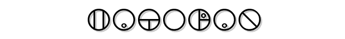 Matoran font