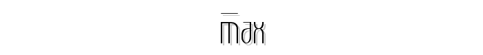 Max font