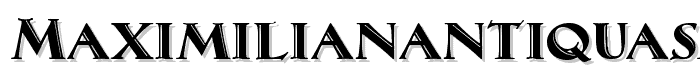 MaximilianAntiquaSmallCaps font