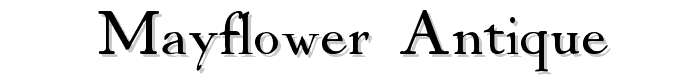 Mayflower%20Antique font