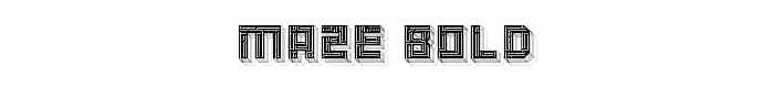 Maze%20Bold font