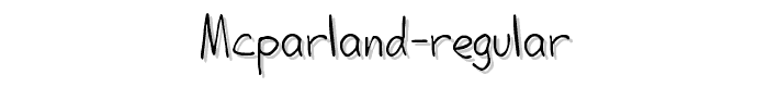 McParland%20Regular font