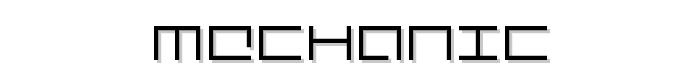 Mechanic font