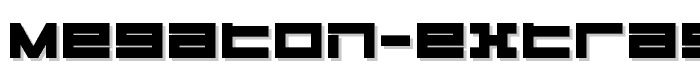 Megaton Extras Heavy font