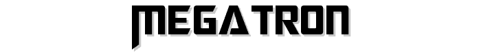 Megatron font