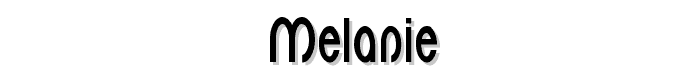 Melanie font