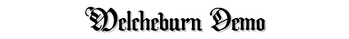 Melcheburn%20Demo font