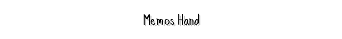 Memos%20Hand font