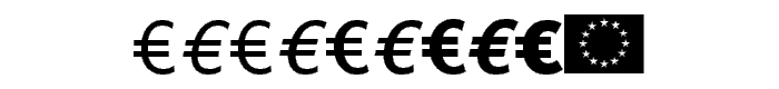 Meta-Euro font