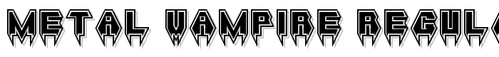 Metal%20Vampire%20Regular font