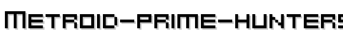 Metroid%20Prime%20Hunters%20TTF font