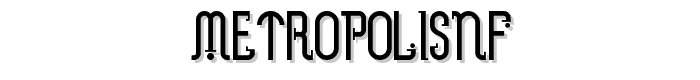 MetropolisNF font