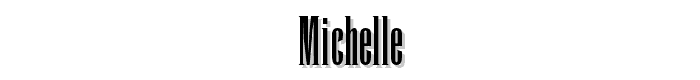 Michelle font