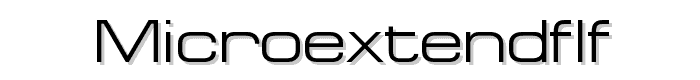 MicroExtendFLF font