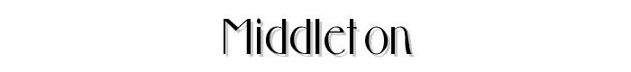 Middleton font