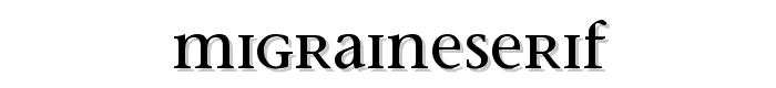 MigraineSerif font