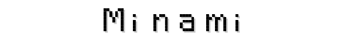 Minami font