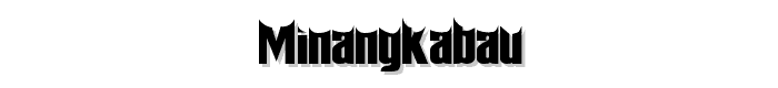 Minangkabau font