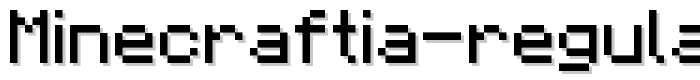 Minecraftia%20Regular font