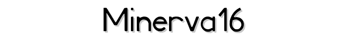 Minerva16 font