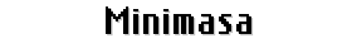 MiniMasa font
