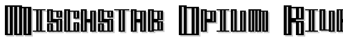 Mischstab Opium River font