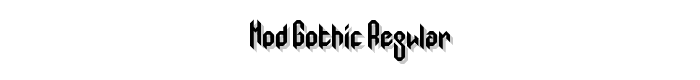 Mod%20Gothic%20Regular font