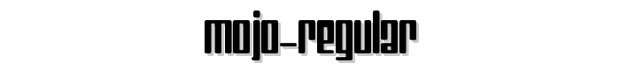 Mojo%20Regular font