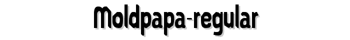 MoldPapa-Regular font