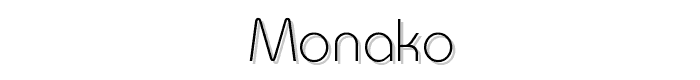 MonaKo font