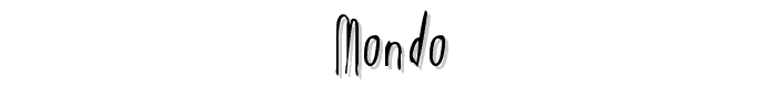 Mondo font