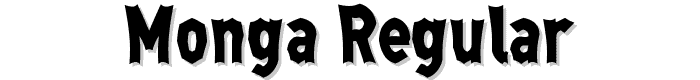 Monga%20Regular font