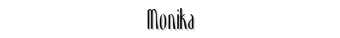 Monika font