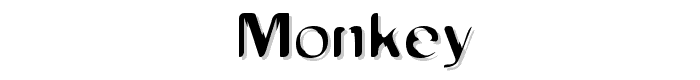 Monkey font