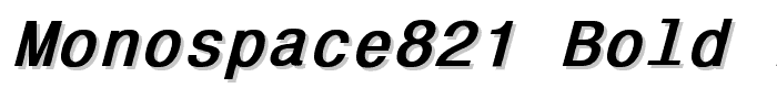 Monospace821%20Bold%20Italic font