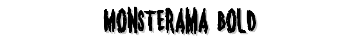 Monsterama%20Bold font